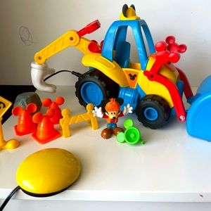 Switch adapted Mickey Mouse Construction Set